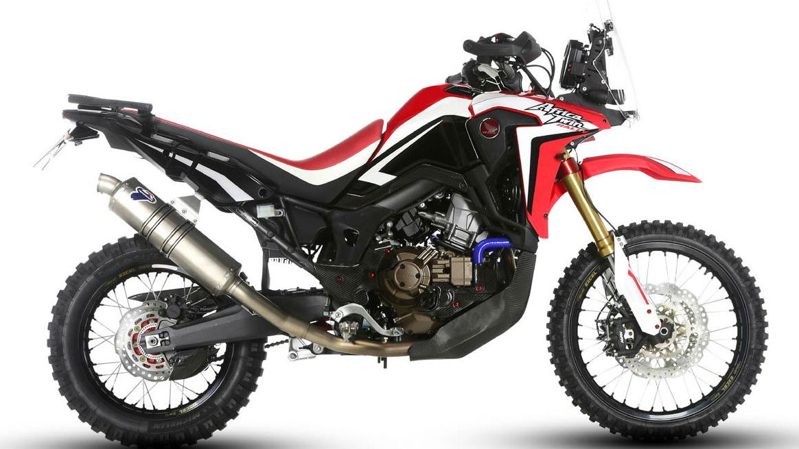 Honda Africa Twin Rally debuts in Italy